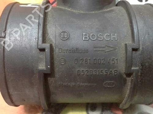 Mass air flow sensor CHRYSLER VOYAGER IV (RG, RS) 2.5 CRD | BP7924489M95 