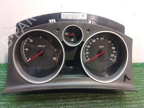 Used Instrument cluster OPEL ZAFIRA / ZAFIRA FAMILY B (A05) 1.9 CDTI (M75) (120 hp) 20329941