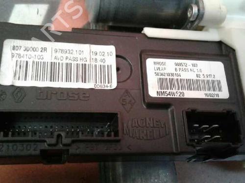 Front right window mechanism RENAULT LAGUNA III (BT0/1) 2.0 dCi (BT01, BT08, BT09, BT0E, BT0K, BT12, BT1C, BT1D,... | BP7925367C23 