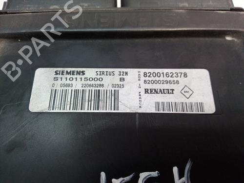 Engine control unit (ECU) RENAULT CLIO II (BB_, CB_)  | BP9450137M57 