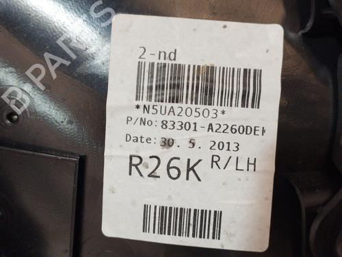 Rear left panel KIA CEE'D Sportswagon (JD) 1.6 CRDi 128 | BP29707986C60 