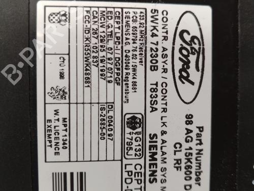 Comfort control module FORD FOCUS I (DAW, DBW)  | BP10191181M56 