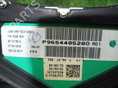 Kombinert Instrument PEUGEOT 307 (3A/C)  | BP13399458C47 