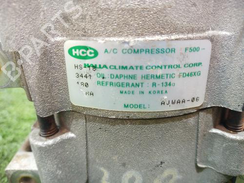 AC compressor HYUNDAI TRAJET (FO) 2.0 | BP18002625M34 