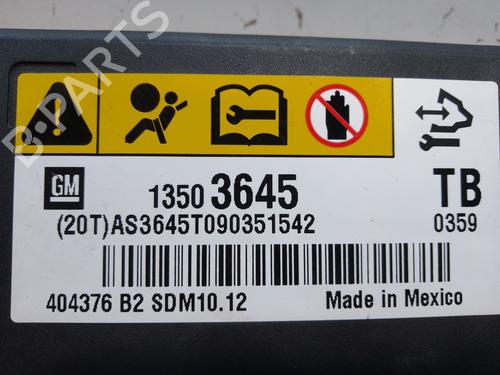 Used ECU airbags OPEL INSIGNIA A Saloon (G09) 2.0 CDTI (69) (160 hp) 18294445