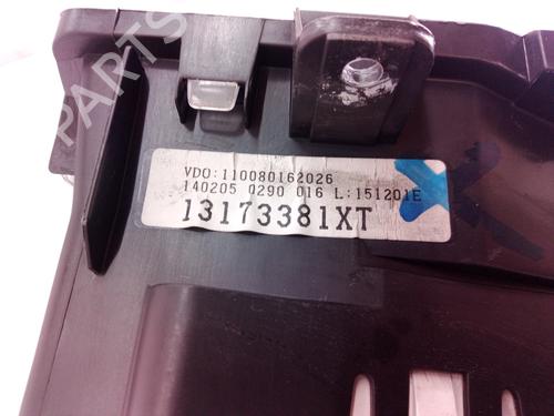 Instrument cluster OPEL MERIVA A MPV (X03) 1.7 CDTI (E75) | BP8649026C47 