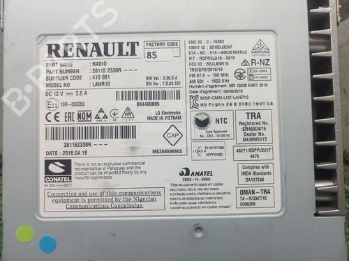Radio RENAULT MEGANE III Hatchback (BZ0/1_, B3_) 1.2 TCe (BZ16, BZ28) | BP25652145E6 