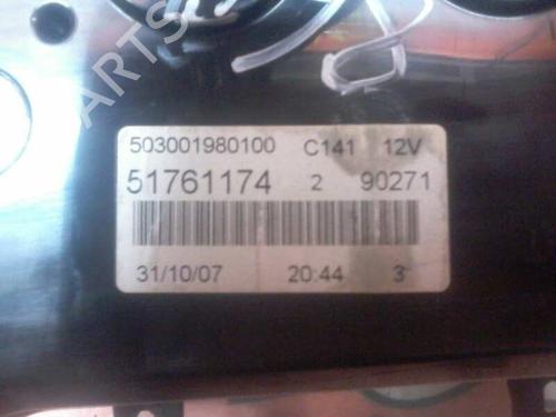 Instrument cluster FIAT BRAVO II (198_) 1.9 D Multijet (198AXB1A) | BP7922494C47 