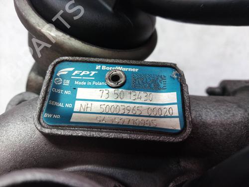 Turbocharger/Supercharger FIAT FIORINO Box Body/MPV (225_)  | BP9156000M71 