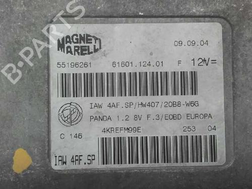 Engine control unit (ECU) FIAT PANDA (169_) 1.2 Natural Power (169.AXB1A) | BP7925574M57 