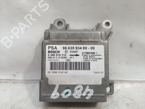 ECU airbags PEUGEOT 207 (WA_, WC_) 1.4 HDi (68 hp) 10744297