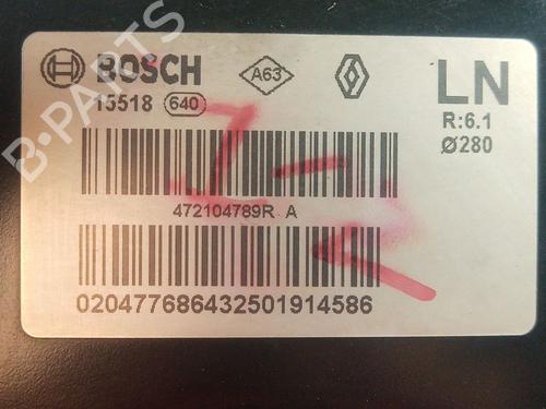 Servo brake RENAULT MEGANE III Hatchback (BZ0/1_, B3_) 1.2 TCe (BZ16, BZ28) | BP25900863M42 