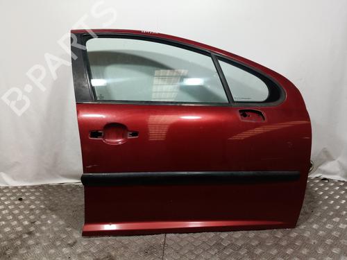 Used Right front door PEUGEOT 207 (WA_, WC_) 1.4 HDi (68 hp) 10740885