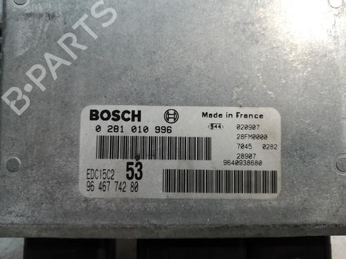 Engine control unit (ECU) CITROËN XSARA PICASSO (N68) 2.0 HDi | BP10774328M57 