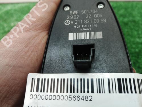 Left front window switch MERCEDES-BENZ E-CLASS (W211)  | BP7993243I27 