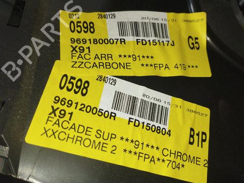 Middle console RENAULT LAGUNA III (BT0/1) 2.0 dCi GT (BT11, BT1E, BT1N) | BP29706431I22 