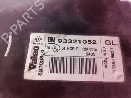 Left headlight OPEL MERIVA A MPV (X03) 1.7 CDTI (E75) | BP8405392C28 