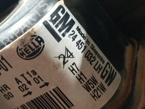 Left headlight OPEL ASTRA H GTC (A04) 1.6 (L08) | BP23950260C28 