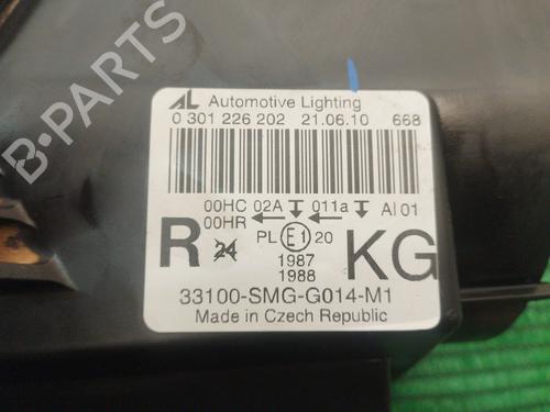 Højre forlygte HONDA CIVIC VIII Hatchback (FN, FK) 1.8 (FN1, FK2) | BP29725137C29 