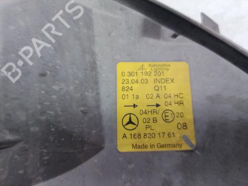 Left headlight MERCEDES-BENZ A-CLASS (W168) A 140 (168.031, 168.131) | BP10055481C28 