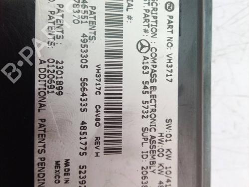Elektronisk modul MERCEDES-BENZ M-CLASS (W163) ML 400 CDI (163.128) | BP9240101M83 
