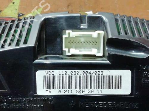 Instrument cluster MERCEDES-BENZ E-CLASS (W211)  | BP7993241C47 