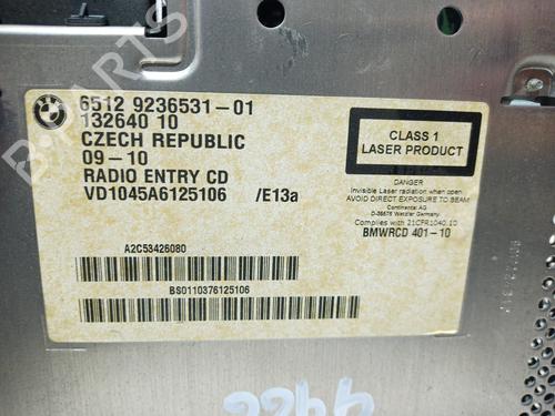 Radio BMW 3 (E90) 316 d | BP11810067E6 