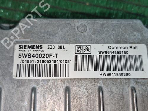 Engine control unit (ECU) PEUGEOT 307 (3A/C) 2.0 HDi 90 | BP26587050M57