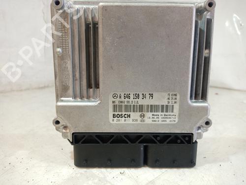 Engine control unit (ECU) MERCEDES-BENZ C-CLASS (W203)  | BP12322827M57 