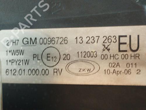 Left headlight OPEL CORSA C (X01) 1.2 (F08, F68) | BP38932780C28 - Image 7