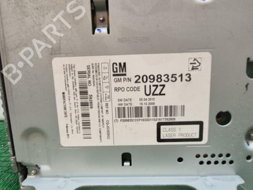 Radio OPEL ASTRA J (P10)  | BP26940830E6 