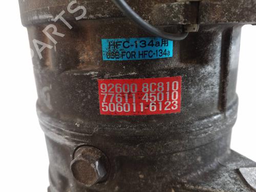 AC compressor NISSAN VANETTE CARGO Van (HC 23)  | BP9144829M34 