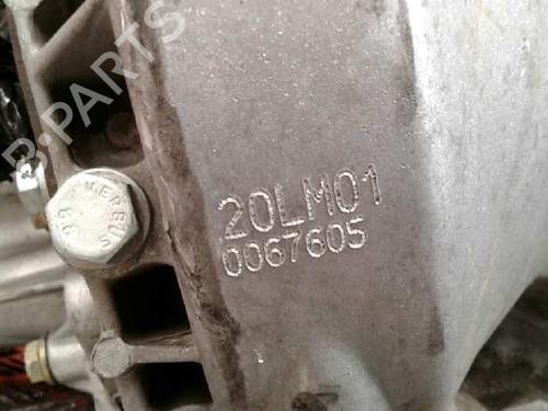 Gearbox PEUGEOT 807 (EB_) 2.2 HDi | BP7926351M3