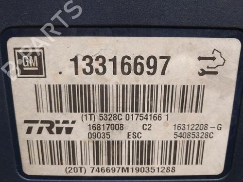 ABS Bremseaggregat OPEL INSIGNIA A Saloon (G09) 2.0 CDTI (69) (160 hp) 18527282