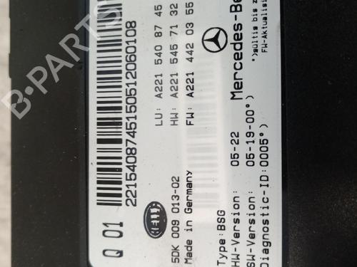 Zekeringkast MERCEDES-BENZ S-CLASS (W221, V221)  | BP11759741E1