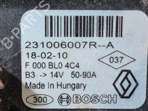 Alternator RENAULT CLIO IV (BH_) 0.9 TCe 90 (BHNF, BHMA, BHMH, BHJK, BHJR) | BP30661531M7