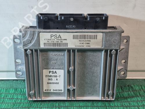 Used Engine control unit (ECU) Engine control unit (ECU) CITROËN C2 (JM_) 1.4 (75 hp) 40102738 40102738