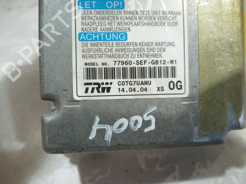 Airbag module HONDA ACCORD VII (CL, CN) 2.2 i-CTDi (CN1) | BP12322804M53 