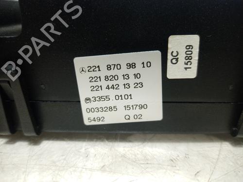 Climate control MERCEDES-BENZ S-CLASS (W221, V221)  | BP11762402I5 