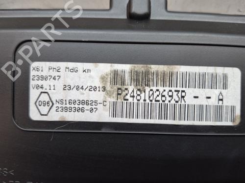 Instrument cluster RENAULT KANGOO / GRAND KANGOO II (KW0/1_) 1.5 dCi 90 (KW05, KW08, KW0G, KW11) | BP26438388C47 