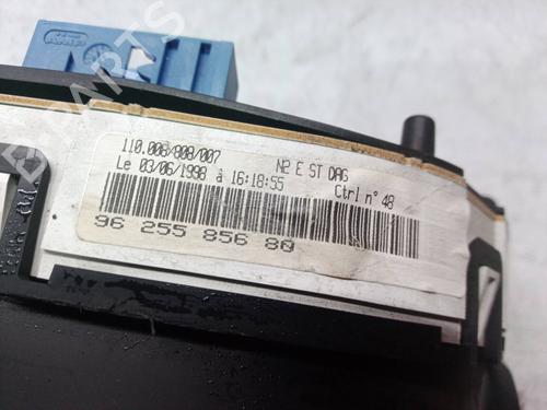 Instrument cluster PEUGEOT 306 Hatchback (7A, 7C, N3, N5)  | BP9093368C47