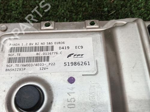 Engine control unit (ECU) FIAT PANDA (312_, 319_) 1.2 (312PXA1A) | BP26502098M57 