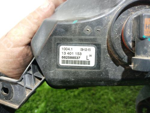 Left front fog light OPEL ASTRA K (B16) 1.6 CDTi (68) | BP17956733C30 
