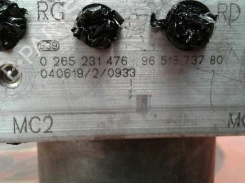 ABS pump PEUGEOT 307 SW (3H) 1.6 HDI 110 | BP7925887M43 