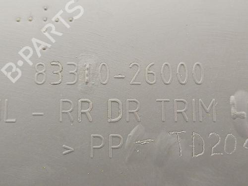 Rear left panel HYUNDAI SANTA FÉ I (SM) 2.0 CRDi 4x4 | BP31313544C60