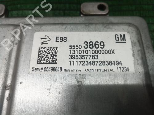 Engine control unit (ECU) OPEL ASTRA J (P10)  | BP27626717M57 