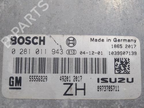 Engine control unit (ECU) OPEL ASTRA H (A04) [2004-2014]  18089440