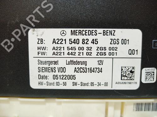 Control unit MERCEDES-BENZ S-CLASS (W221, V221)  | BP11745831M11 