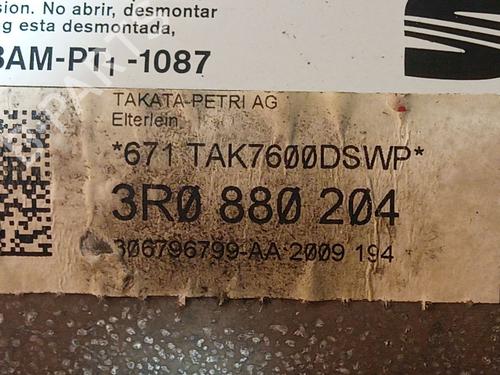 Passenger airbag SEAT EXEO ST (3R5)  | BP27612149C10 