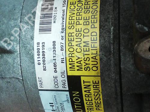 AC compressor RENAULT MEGANE II Estate (KM0/1_)  | BP7927444M34 